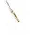 Dagger Knife Steel Blade Brass handle tiger face 7 inch